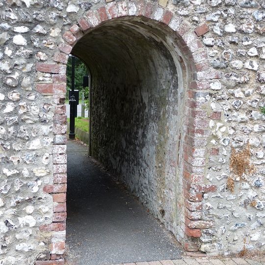 Chichester City Walls, The Tower, Orchard Street