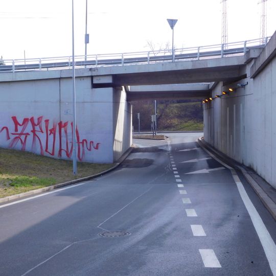 Bridge of Pod Chodovem - 5. května ramp
