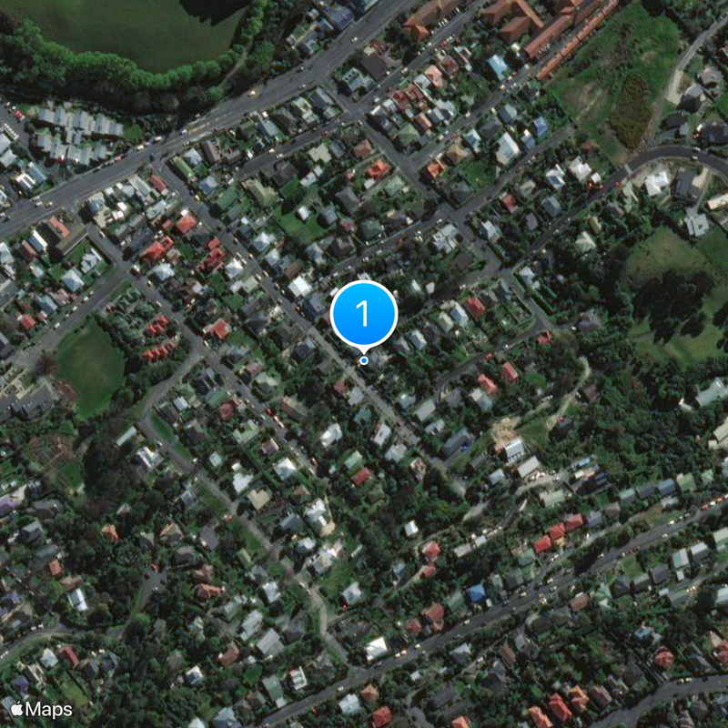 Baldwin Street Map