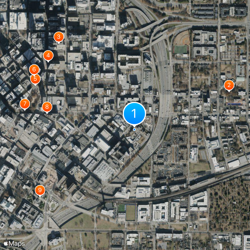 Grady Memorial Hospital Carte