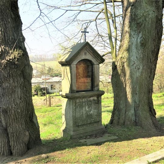 Kaplička IV. zastavení křížové cesty ve Šluknově