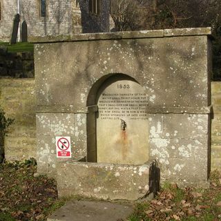 Drinking fountain, 17m south-east of the Church of St Mary
