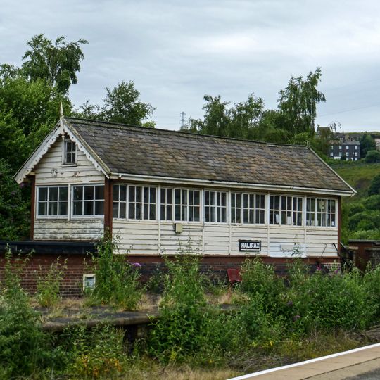 Halifax Railway Station Signal Box