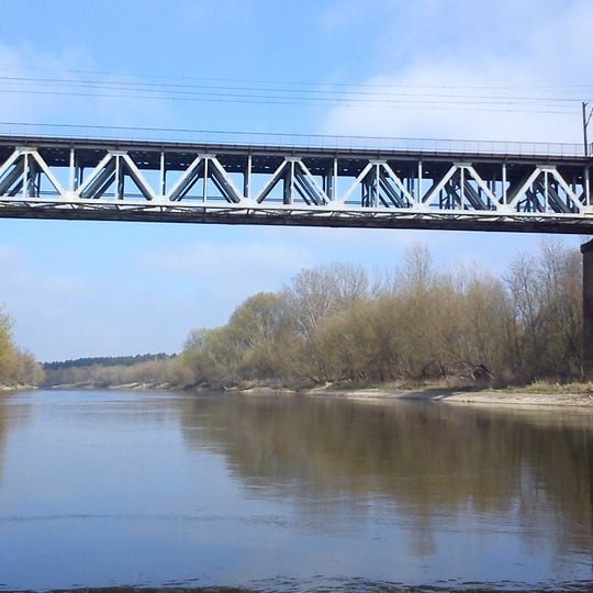Most kolejowy nad Wartą w Poznaniu