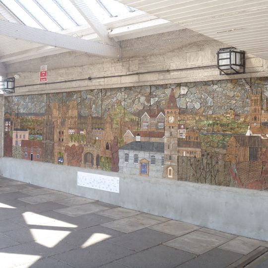 Buildings of Central Somerset mural