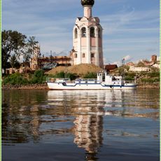 Assumption bell tower church of Spaso-Kamenny Monastery