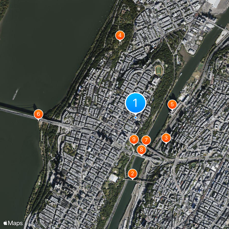 Yeshiva University Map