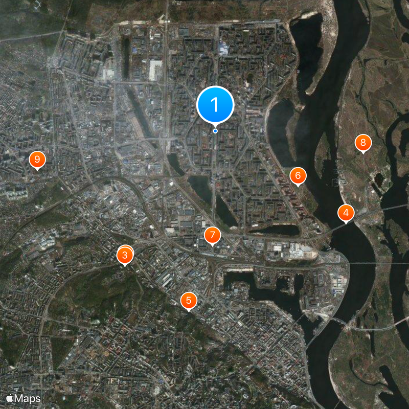 Obolon Map