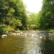Starý most přes Vsetínskou Bečvu do osady Bzové