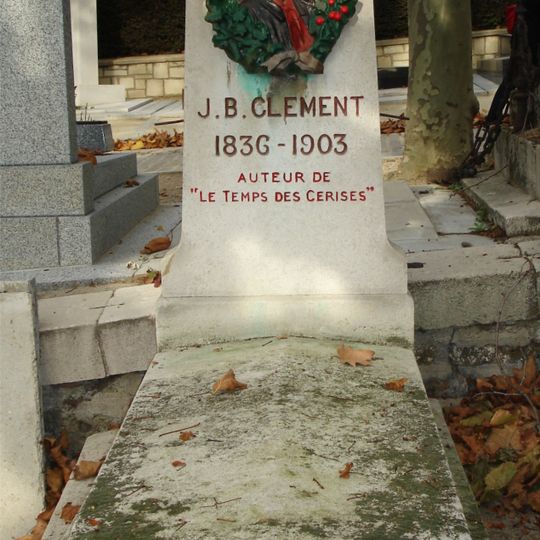 Tombe de Jean Baptiste Clément