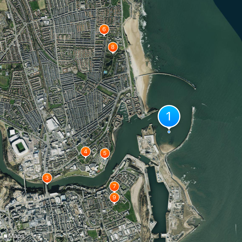 River Wear Map