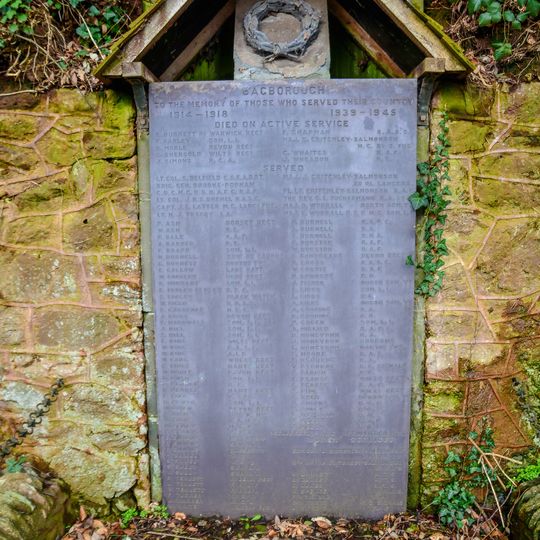 West Bagborough war memorial