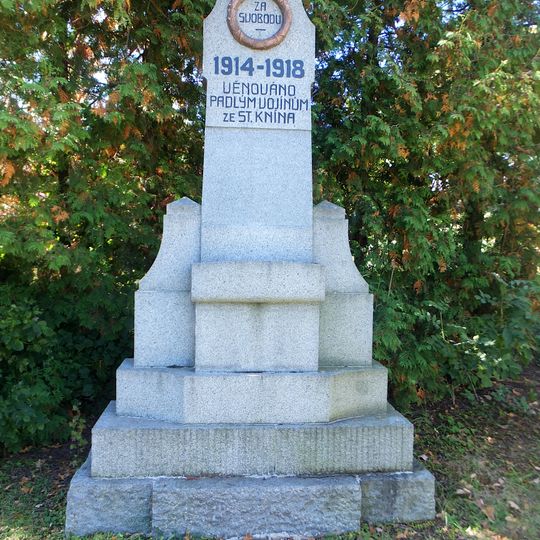 Pomník padlým ve Starém Kníně