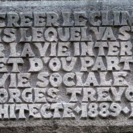 Plaque mémorielle Georges Trévoux