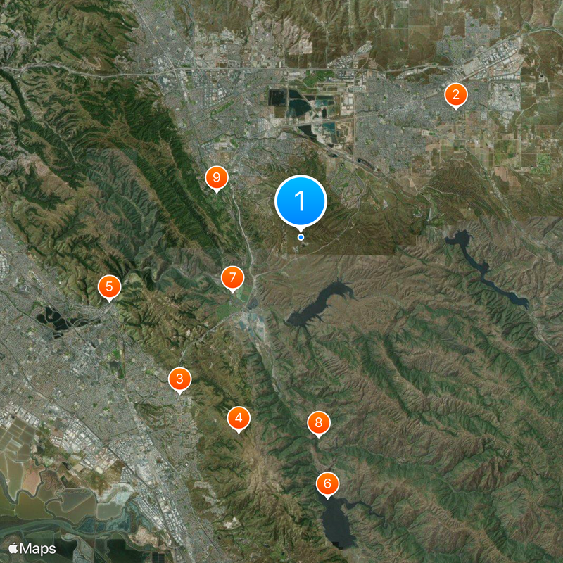 Vallecitos Nuclear Center Map