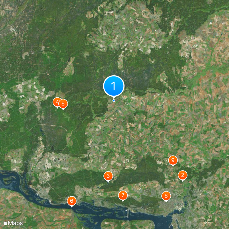 Sea Eye Lake Map