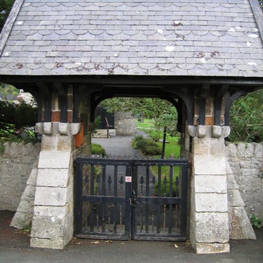 Lychgate to Church of St Cian