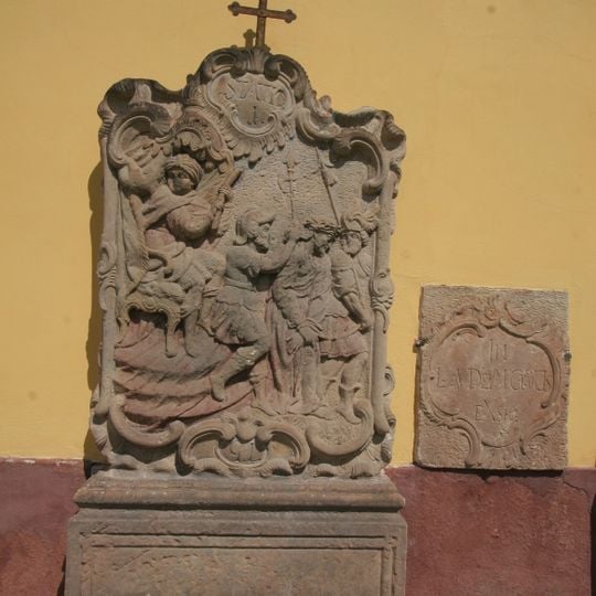Stations of the Cross in Pecka