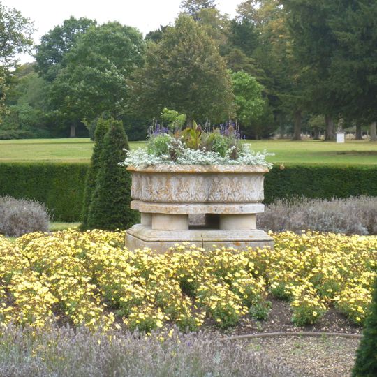 Two Cisterns In The Dutch Garden North Of Belton House