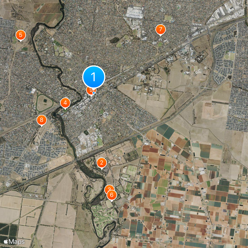 Werribee Map