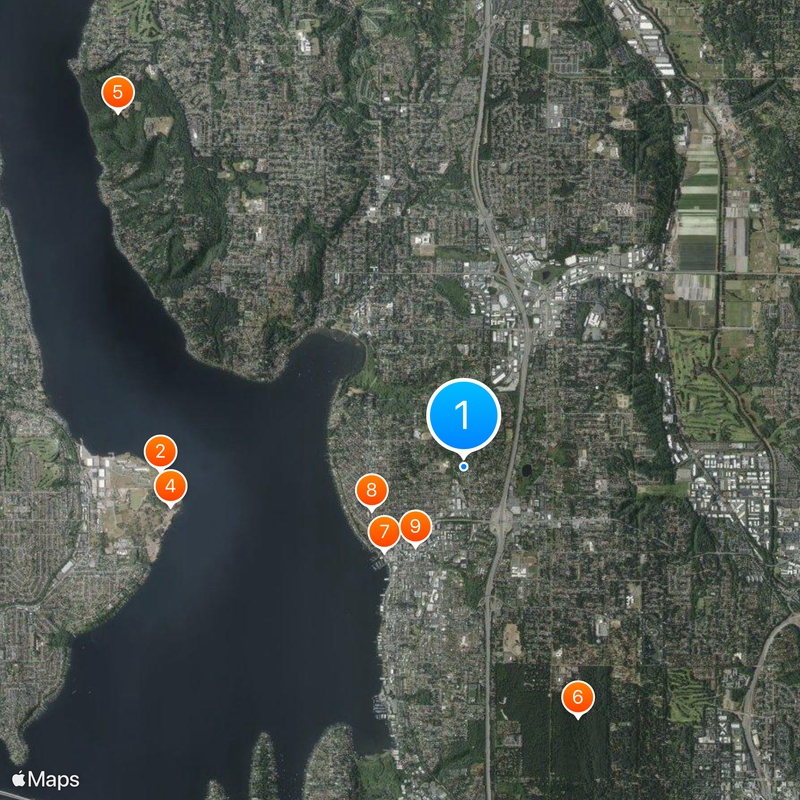 Kirkland Map