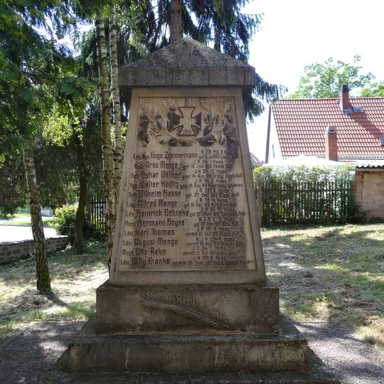 Kriegerdenkmal Wohlsborn