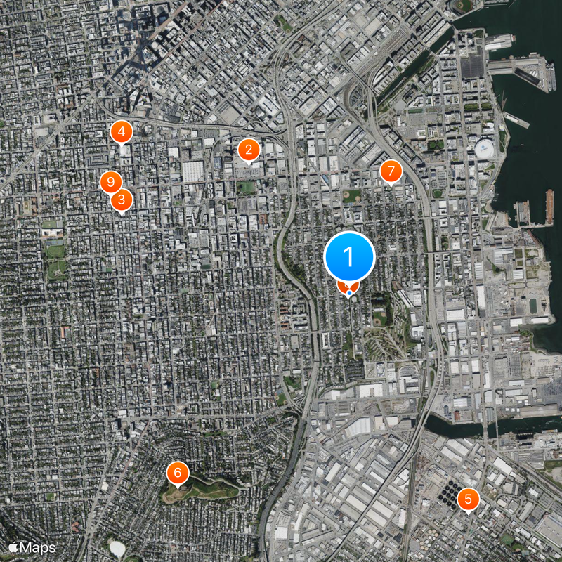 Potrero Hill Map