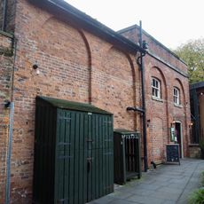 Former waterworks engine house at rear of Lendal Hill House
