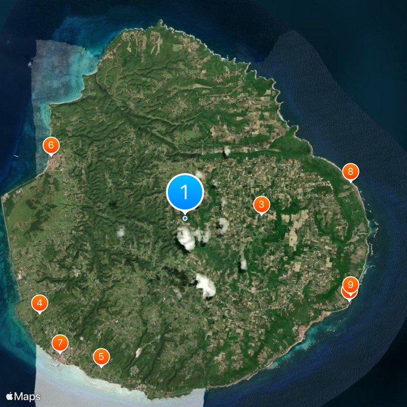 Marie-Galante Map