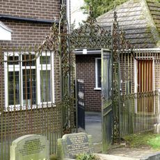 Churchyard Railings And Gate Approximately 100M To West Of Church Of St Mary