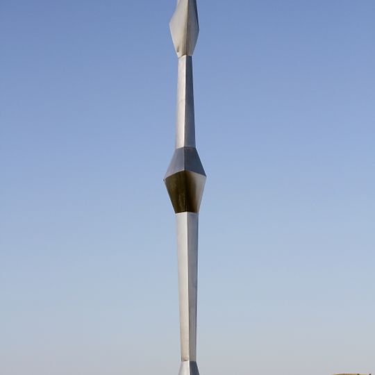 Sonnenanbeter - Stahlplastik von Wander Bertoni