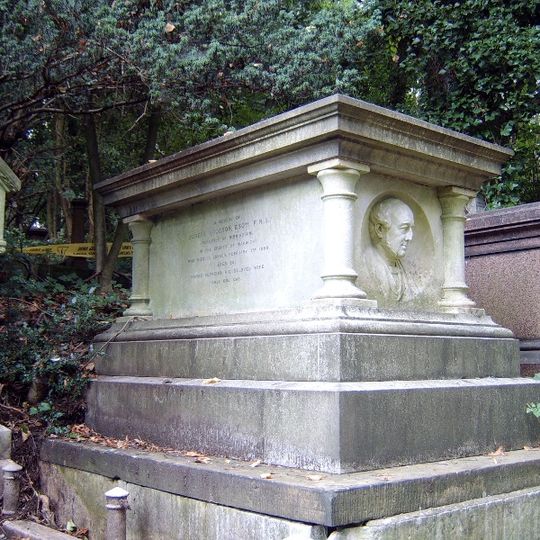 Monument to Joseph Hodgson in Highgate Cemetery
