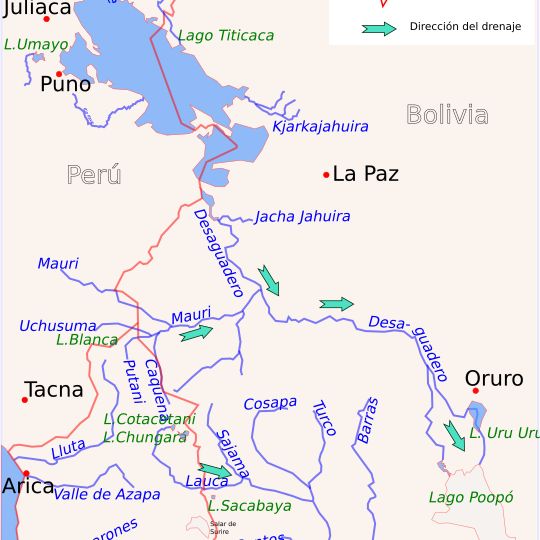 Sistema endorreico Titicaca-Desaguadero-Poopó-Salar de Coipasa