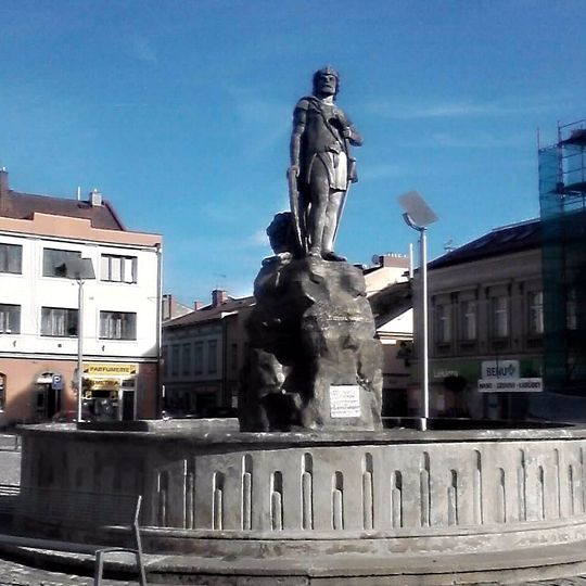 Fountain in Dvůr Králové nad Labem