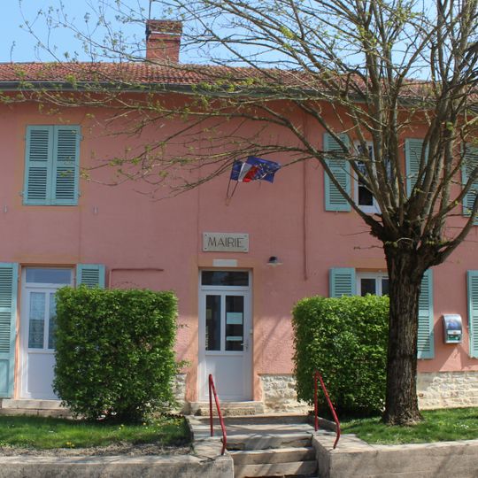 Town hall of Saint-Jean-sur-Reyssouze