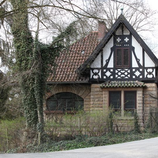 Malerisches Pförtnerhaus