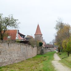 Stadtmauer, südliche Ring- und Zwingermauer der Stadtbefestigung