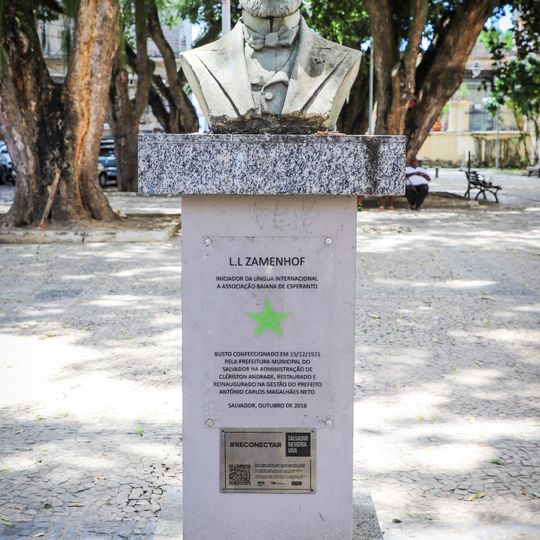 Bust of L. L. Zamenhof