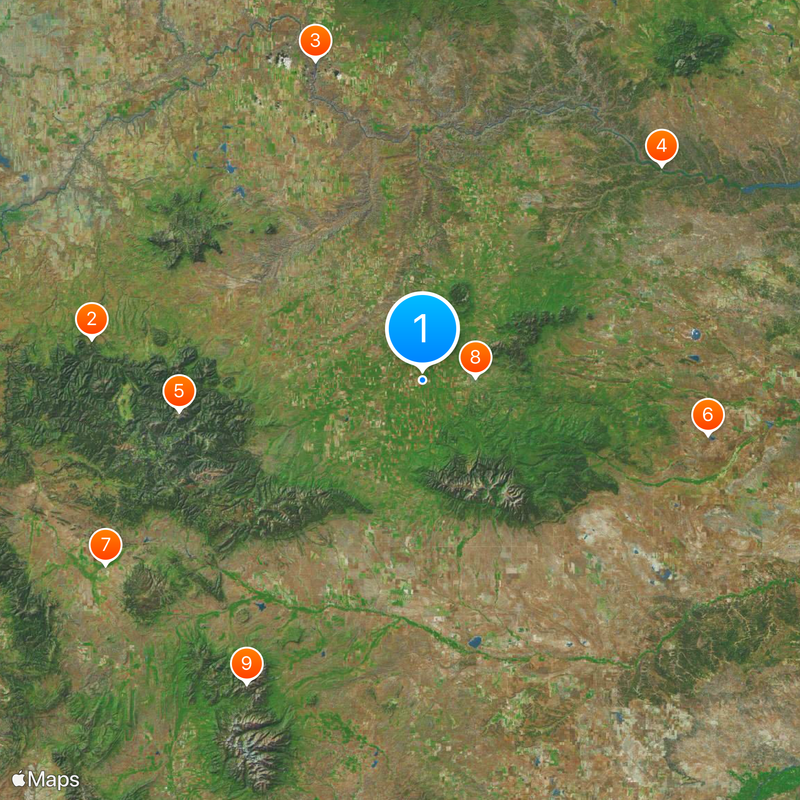 Montana's at-large congressional district Map