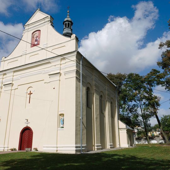 Saint Lawrence church in Żółkiewka