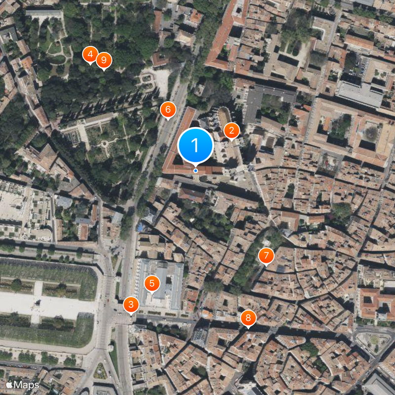 Faculty of Medicine of Montpellier Kaart