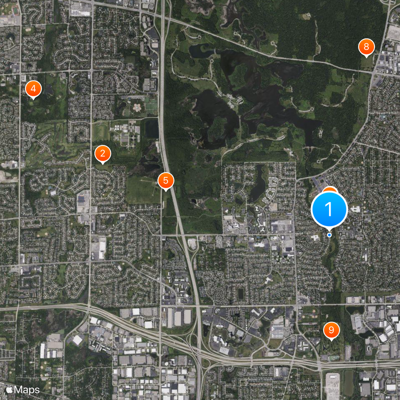 Elk Grove Village Carte