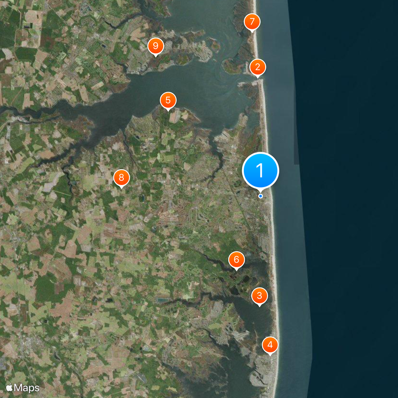 Bethany Beach Map