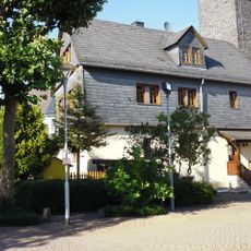 Fachwerkhaus im Schloßhof