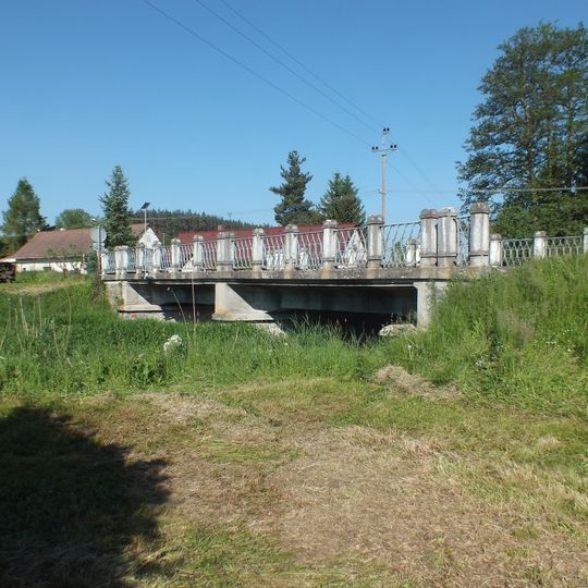 Bridge over the Březový potok in Babín