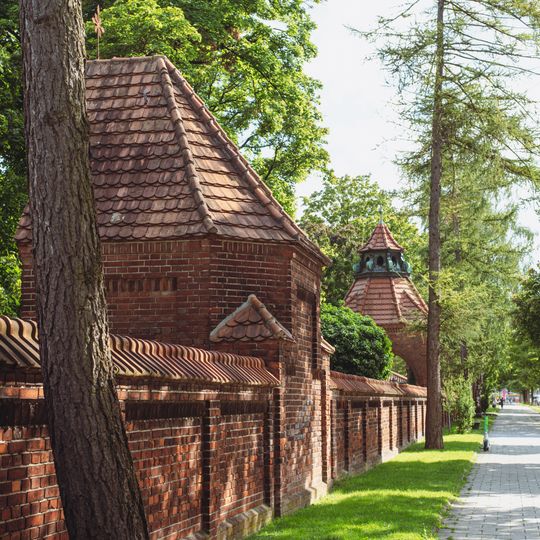 Friedhofsmauer Ungererstraße 130 in München