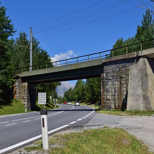 Brücke nach Hermelesbachviadukt