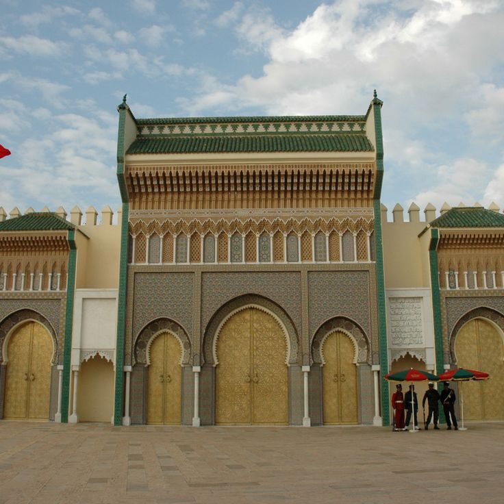Las puertas doradas del Dar el Makhzen
