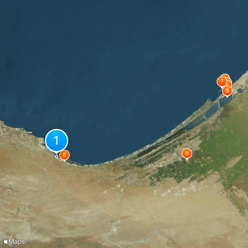 New Alamein Map