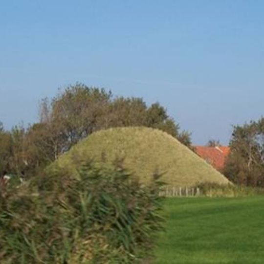 Terrein waarin een vluchtberg/kasteelberg